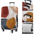 thumbnail image 2 of Travel Luggage Cover Suitcase Protector Fits 18-32 Inch Luggage Wheel Covers Patterned Travel Related Items Flower Luggage Protector Elastic Luggage Anti-scratch Suitcase Cover S, 2 of 5