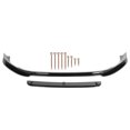 thumbnail image 2 of Avant Spoiler avant Spoiler avant pour Mk7 R Noir Brillant pour RevoZport Style Double Spoiler avant Spoiler Fit pour Mk7 R 2013&8209;2016, 2 of 8