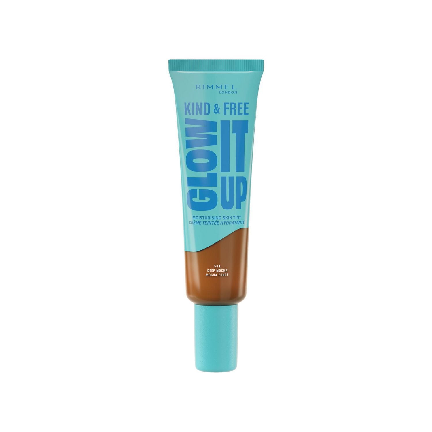 Rimmel London Kind & Free Glow It up Teinture hydratante pour la peau, apaise et calme les peaux sensibles, éclat sain, hydratation tout au long de la journée