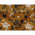 thumbnail image 4 of oneOone Viscose Jersey Orange Fabric Florals Craft Projects Decor Fabric Printed By The Yard 60 Inch Wide, 4 of 4