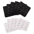 thumbnail image 3 of Milaget 10 Pcs Women Bra Extender Elastic Stretch Bra Extension Strap 3 Rows 3 Hooks, 3 of 9