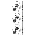 thumbnail image 1 of mmirethe Plus Récent CK9 Double Unité Lecteur Intra-Auriculaire Écouteur Basse Caisson de Basses Écouteur Hi-Fi DJ Course Sport Écouteur Casque Écouteur Noir 1,2 m 3 Ensembles, 1 of 6