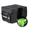 thumbnail image 1 of WEST BIKING 28L Waterproof Bicycle Pannier Bag for Mountain Bikes, Lightweight & Foldable Rear Rack Bag with Reflective Strips, Black/Grey Options, Includes Rain Cover, 1 of 6