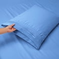 thumbnail image 3 of Nestl King Sheet Set, 1800 Series Microfiber Deep Pocket 4 Piece Bed Sheet Set, 3 of 8