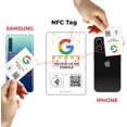 thumbnail image 4 of Custom Reusable Tag-Tap/QR Google Review Card -3 Pack Instant Google Reviews Card - QR Code and NFC Cards for Business, Google Review Tap Card, 4 of 5