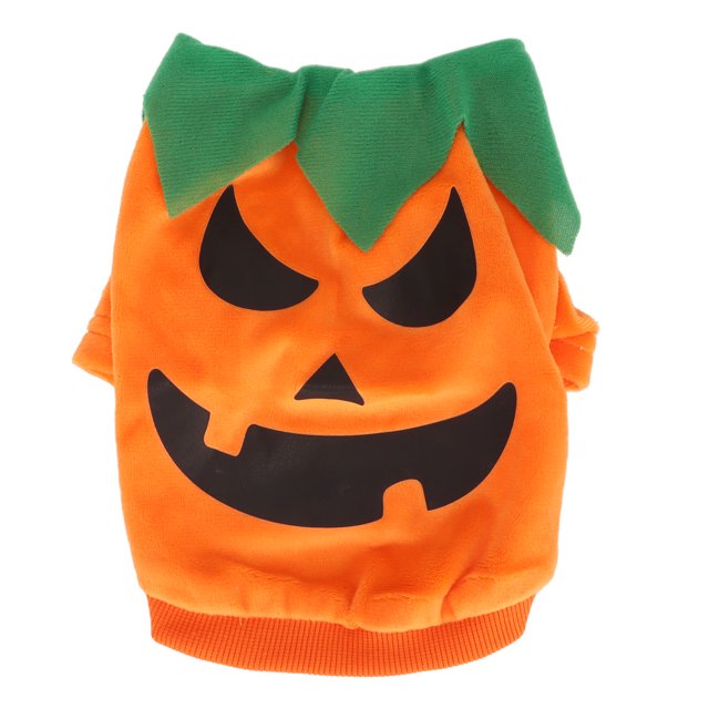 Pet Clothes, Versatile Polyester Cute Comfortable Halloween Dog Shirt For Birthday Parties For Medium Dogs Orange M