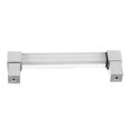 thumbnail image 4 of  Acrylic Handle, Acrylic Drawer Pulls Transparent  For Closet Hole Spacing 96 Silver, 4 of 8