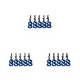 thumbnail image 2 of Baohd Sturdy And Durable Car Screw Bonnet Gaskets Made With Materials Easy To Install Car Modification Gasket Screws Blue screw 3Set, 2 of 6