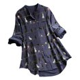 thumbnail image 1 of Betiyuaoe T Shirts T-shirt à Col Rond à Manches Longues et Manches Longues pour Femme, 1 of 4