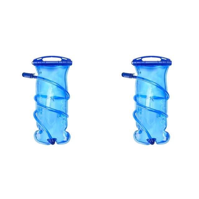 Vessie d'Hydratation, Nouvelle Vessie d'Eau 2025 pour Sac à Dos de Randonnée, Sac de Rangement avec Réservoir d'Eau Étanche, Pochette d'Hydratation Sans BPA pour Camping, Vélo, Course, Bleu
