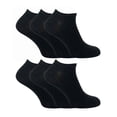 thumbnail image 1 of Sock Snob - 6 Pack Mens Cotton Low Cut Quarter Gym / Trainer Socks, 1 of 2