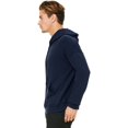 thumbnail image 2 of BELLA+CANVAS Chandail à Capuchon en Molleton Éponge pour Hommes DTM 3729, L, Marine, 2 of 3