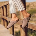 thumbnail image 2 of Comwarm Fashion Mules And Clogs For Women Men Slip-on Cork Footbed Slippers Summer Beach Sandals With Arch Support Comfort Slide, 2 of 7