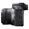 thumbnail image 3 of Canon EOS R100 Mirrorless Camera with RF-S 18-45mm Lens + 2 Pack 128GB Memory Card + Case + ZeeTech Accessory, 3 of 9