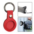thumbnail image 4 of funtasica PU Leather Protective Case Compatible with Airtags, Tracker Holder with Keychain Red, 4 of 9