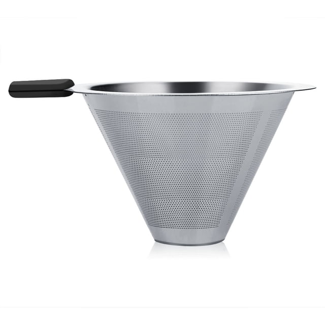 Cafetière en Verre avec Filtre en Acier Inoxydable pour Infusion à la Maison et en Cuisine
