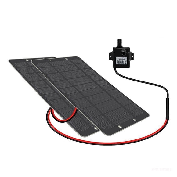 12V Filtered Small Solar Water Fountain Pump Fish Tank Outdoor Brushless Suction Submersible Pump Circulating Cooling Aquarium ,High Efficiency