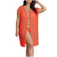 thumbnail image 1 of Birdeem Kimono Cardigan Fluide pour Femmes, Robe Aguichant Ouverte à l'Avant, Blouse Unie à Manches Longues, Robe Longue Ample, 1 of 6