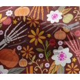 thumbnail image 4 of oneOone Viscose Chiffon Maroon Fabric Skull Fabric For Sewing Printed Craft Fabric By The Yard 42 Inch Wide, 4 of 4