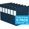 thumbnail image 1 of Davis Group, Premium Economy, D Ring, Binder, 6 Pack, 2", 1 of 2