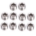 thumbnail image 2 of Premium 304 Stainless Steel BSPP Male Thread Hex Plugs, 1/8 Inch, Durable & High-Pressure Resistant, Set of 10, 2 of 6