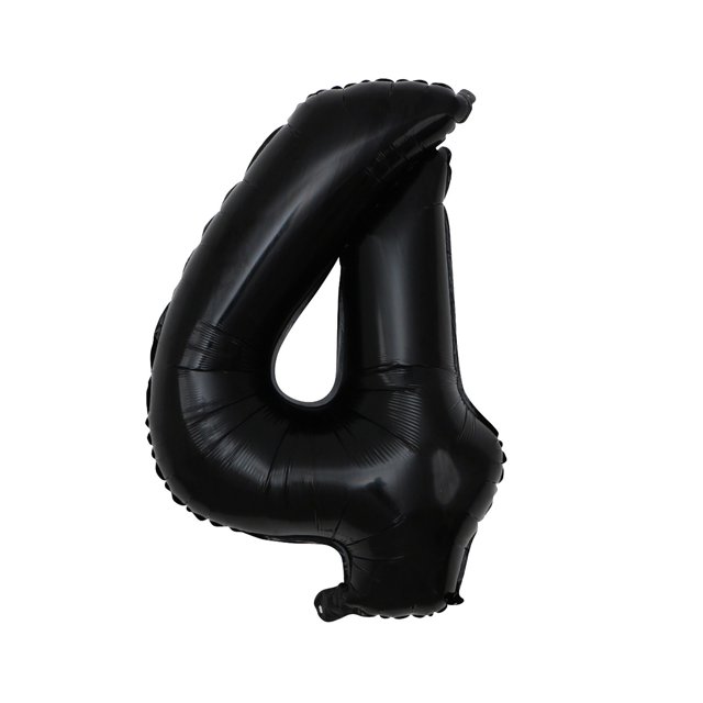 Less Than 5 Party Flag Balloon Set Used for Birthday Party, Anniversary Celebration 100 Cm Number Decoration