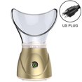 thumbnail image 1 of ” Face Steamer Facial Skin Moisturizing Mist Sprayer Face Pores Deep Mist Thermal Steam  US Plug  Gold  110V”, 1 of 8