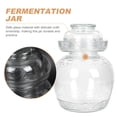 thumbnail image 4 of AMERTEER Jar Pickle Glass Fermenting Crock Fermentation Kimchi Kitchen Can Pot Lid Pickling Food Jars Container Chinese Sealed, 4 of 6