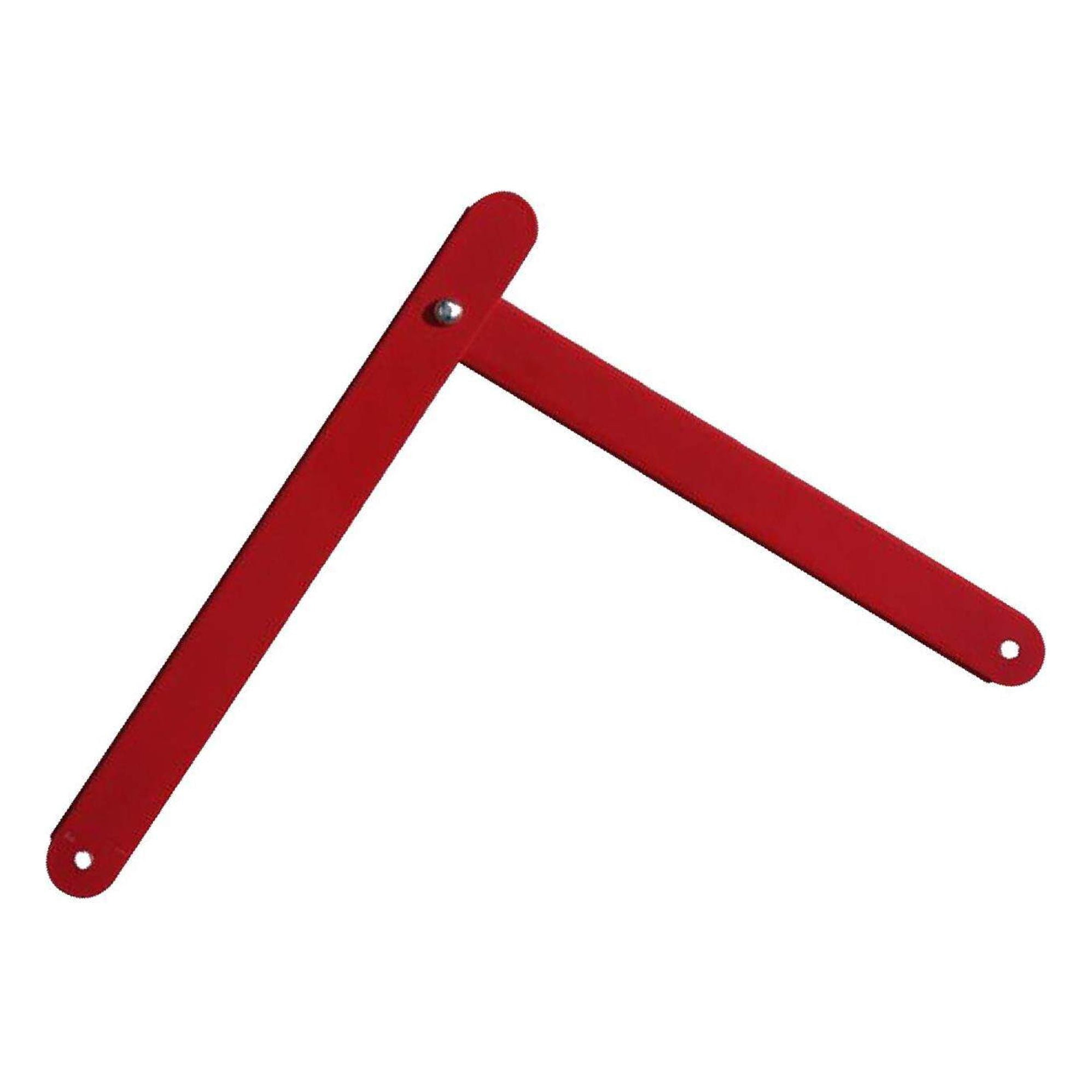 2Pcs Aluminum Step Ladder Hinge Reinforced Tie Rod Metal Tie Rod Reinforced Tie Rod for Folding Step Herringbone Ladder 34cm