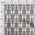 thumbnail image 1 of oneOone Tissu Georgette Viscose Imprimé Tourbillon & Paisley Ikat pour Couture Largeur 42 Pouces, 1 of 1
