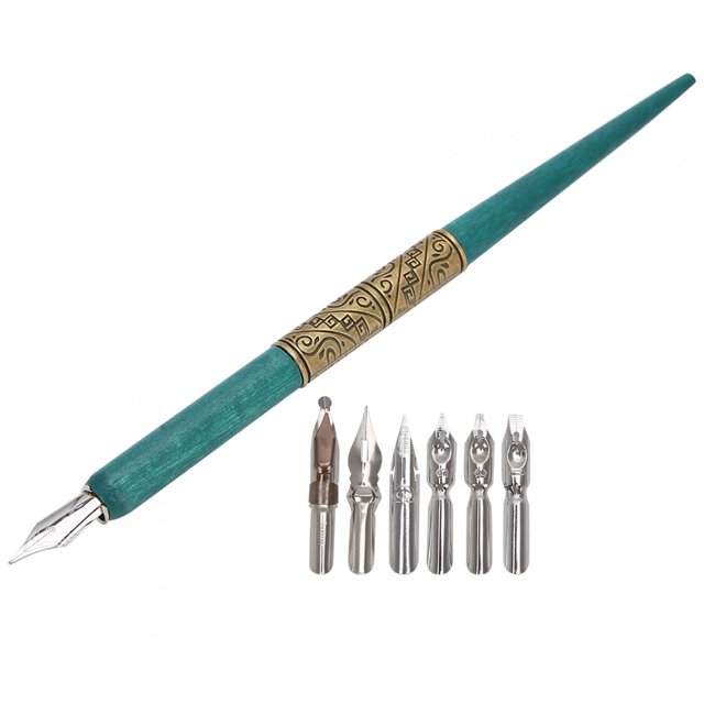 Stylo, Stylo Trempé Innovant Beau Stylo Calligraphie Stylo Trempé sur Mesure