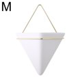 thumbnail image 1 of CAROOTU Simple Container Iron Vases Ceramic Self Water-Absorbing Planter Nordic Succulent Plant Wall Mounted, 1 of 6