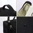 thumbnail image 4 of Travel Cosmetic Bag Toiletry Case Wash Organizer Storage Hanging Pouch Black, 4 of 10