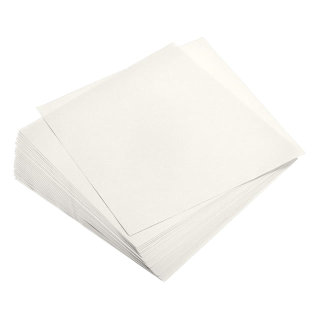 Unique Bargains 25 Sheets 8x8 Inch Origami Paper Double Sided Creamy-White Square Sheet for Art Craft Project, Beginners