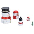 thumbnail image 2 of Nesting Dolls, Unique Style Christmas Ornaments Small Compact Glossy Round  For Gift For Indoor For Home, 2 of 8