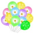 thumbnail image 2 of CIMAXIC Party 62pcs Daisy Pattern Balloon Scene Layout Balloon Party Decor Party Supplies,4.72"X2.36"X0.02", 2 of 4
