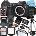 thumbnail image 1 of Canon EOS R5 Mark II Appareil Photo Sans Miroir avec Objectif RF 24-50mm, Carte Mémoire 128 Go, Ensemble Sac à Dos et ZeeTech, 1 of 5