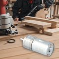 thumbnail image 3 of JGA25-370 12V Geared Motor DC Motor Electric Gear Motor High Torque, 3 of 7