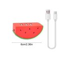 thumbnail image 4 of Sentmoon Fruit Shaped 3-Port USB Hub Multi-Device Charging Data Transfer Laptop Desktop Splitter Cute Compact Portable Design for Office Home Travel School, 4 of 7