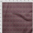 thumbnail image 3 of oneOone Viscose Chiffon Fabric Leaves & Floral Block Decor Fabric Printed BTY 42 Inch Wide, 3 of 4