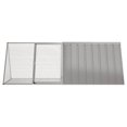 thumbnail image 2 of vidaXL Rabbit Cage Grey 201.5x80.5x71 cm Galvanised Steel, 2 of 4