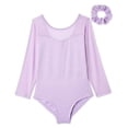 thumbnail image 2 of Justice Girls' Two Piece Long-Sleeve Leotard Set, 2 of 3