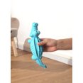 thumbnail image 2 of Jouets Chien à Mâcher Crocodile Jouets Interactifs Caoutchouc Durable (Bleu), 2 of 3
