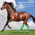 thumbnail image 4 of 4 Pcs Bottes de Jambe de Cheval en Maille Respirante Bottes de Protection de Jambe de Cheval Protège-Jambes pour le Stress et la Fatigue des Jambes, 4 of 8