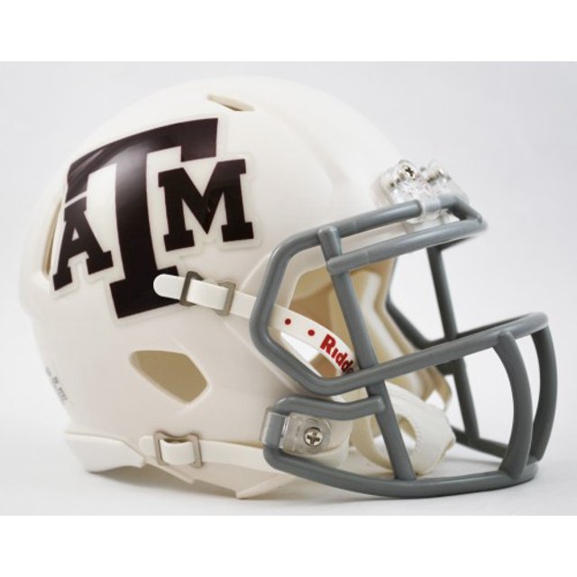 Texas A&M Aggies Speed Mini Helmet - White Alternate