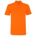 thumbnail image 1 of Asquith & Fox Mens Plain Short Sleeve Polo Shirt, 1 of 4