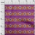 thumbnail image 1 of oneOone Cotton Silk Fabric Leaves & Floral Block Decor Fabric Printed BTY 42 Inch Wide, 1 of 4
