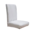thumbnail image 1 of Dining Chair Covers,Dining Chair Cover Solid Color Brushed High Elastic Chair Cover Soft and Comfortable Chair Seat Cover -Proof and Dirt- Chair Slipcover Suitable for Dining Chair, 1 of 3