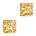 thumbnail image 2 of ZheElen 4piece Lightweight Hanging Divider Screens For Versatile Space Foldable Yellow Butterflies 2Set, 2 of 6