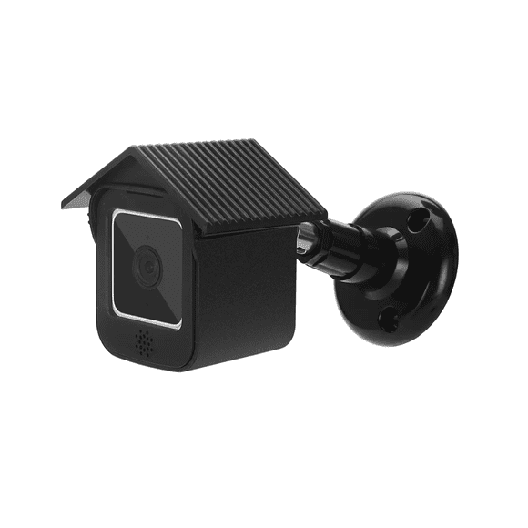 Weatherproof ABS Protective Housing with 360° Rotating Mount for Wyze Cam V3 - Indoor/Outdoor Wall/Ceiling/Tree Installation, Includes Cover, Bracket & Screws - Black